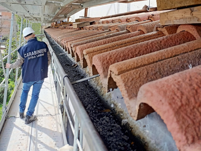 Sicurezza sul lavoro: denunciati quattro imprenditori, sanzioni per 30mila euro